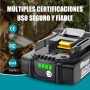 MoeuGreenBattX Batería para Makita Bateria 18V: 3Ah Li-Ion Batería Compatible BL1850B BL1860B BL1830B 194205-3 LXT400