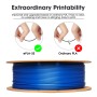 eSUN PLA Filamento 1.75mm, PLA Basic 3D Impresora Filamento Precisión Dimensional +/- 0.05mm, Carrete de 1KG (2.2 LBS) PLA