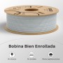 ELEGOO Filamento PLA 1.75 1KG Blanco, Filamento para Impresora 3D, Precisión Dimensional +/- 0.02mm, Carrete Filamento 3D,para