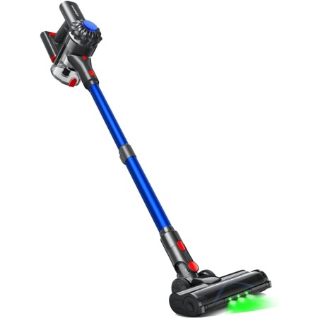 Ivormentico V10 EVO Aspiradora sin Cable, 55Kpa/600W/70Mins Aspiradoras Escoba con Modo Automático, Depósito Doble de 1.8L,