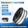 CHIHOLEN 4 Bobinas de Hilo para Cortabordes Compatibles con Einhell 3405685, para Einhell GC-ET 4530 Aldi Gardenline GLR