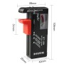D-FantiX Probador de la batería, batería Volt Checker para las baterías de la célula del botón de AA AA C D 9V 1.5V (modelo:
