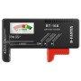 D-FantiX Probador de la batería, batería Volt Checker para las baterías de la célula del botón de AA AA C D 9V 1.5V (modelo: