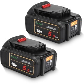 2X Waitley 5.0A DCB184 para Dewalt 18V Batería DCB184 DCB200 DCB182 DCB180 DCB181 DCB182 DCB200