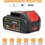 2X Waitley 5.0A DCB184 para Dewalt 18V Batería DCB184 DCB200 DCB182 DCB180 DCB181 DCB182 DCB200