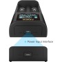 FUGASUN Cargador de Batería USB Inteligente, Cargador de Pilas 21750 21700 18650 20700 22700 26650 26700 16340 (RCR123) 17650