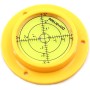 Chiloskit Nivel de burbuja circular circular de alta precisión de 90 mm con agujeros de montaje Rv Camper