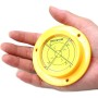 Chiloskit Nivel de burbuja circular circular de alta precisión de 90 mm con agujeros de montaje Rv Camper