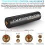 POWEROWL Cargador de Pilas AA, AAA con 8 Unidades de AA 2800mAh Ni-MH Pilas Recargables con Luces LED(Carga rápida USB, Ranura