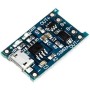 GTIWUNG 10 Piezas 3.7V 18650 Caja de Soporte de Batería, Ranura única + 15 Piezas Placa de Carga del módulo del Cargador de