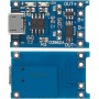 GTIWUNG 10 Piezas 3.7V 18650 Caja de Soporte de Batería, Ranura única + 15 Piezas Placa de Carga del módulo del Cargador de