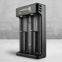 everActive Cargador para 2 baterías de Iones de Litio 18650 Profesional Rápido Micro USB Modelo LC-200, Negro