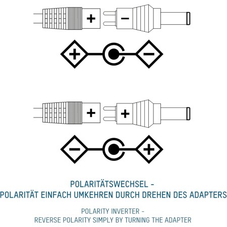 ANSMANN Cargador universal APS 300 para aparatos electrónicos - Con potencia eléctrica de 3.6 W - 7 conectores de recambio -