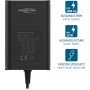 ANSMANN Cargador universal APS 300 para aparatos electrónicos - Con potencia eléctrica de 3.6 W - 7 conectores de recambio -