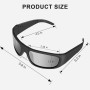 OhO sunshine Gafas de Sol de Audio Resistentes al Agua, Gafas de Sol Bluetooth de Moda para Escuchar música y Hacer Llamadas