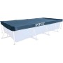 Intex 28272NP Small Frame - Piscina Desmontable, 300 x 200 x 75 cm, 3.834 litros + 28039 - Cobertor Piscina Rectangular