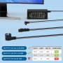 DC 14V 4A Cargador para Samsung TV Monitor S24F350FHU U28E590D C24F396FHU C27F390FHU S24D390HL S27D390H S27F350FHU S24B150BL