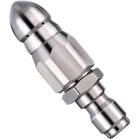 SGERUFZ Boquilla de alta presión para desatascar tuberías de aguas residuales, para limpiadoras de alta presión, tubo de