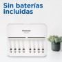 eneloop Smart 8 Cargador, para 1-8 Pilas Recargables AA/AAA, 5h de Tiempo de Carga, 9 Funciones de Seguridad