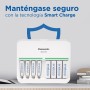 eneloop Smart 8 Cargador, para 1-8 Pilas Recargables AA/AAA, 5h de Tiempo de Carga, 9 Funciones de Seguridad