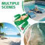 ACTOYS Colchoneta Piscina Adultos, Colchoneta Hinchable Piscina, Colchoneta de Playa Hinchable, Colchonetas para Piscina,