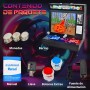 Arcade Recreational Machine, Includes a Total of 9800 3D and 2D Titles, 17" Monitor, Two Game Options: Wallet and Free Mode with