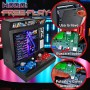 Arcade Recreational Machine, Includes a Total of 9800 3D and 2D Titles, 17" Monitor, Two Game Options: Wallet and Free Mode with