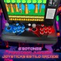 Arcade Recreational Machine, Includes a Total of 9800 3D and 2D Titles, 17" Monitor, Two Game Options: Wallet and Free Mode with