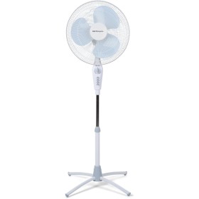 Orbegozo SF3344 Standing Fan, 3 Ventilation Speeds, Oscillating, Carry Handle, Adjustable Head, Timer, 45 W, Stainless Steel,