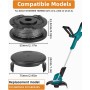 Cexovo Bobina y Línea para Desbrozadora Bosch,per Bosch Art 23-28 SL Bobina Hilo Line de Recambio,8 pcs Bobina de Repuesto de
