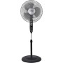 Orbegozo SF 3347 Standing Fan, 3 Fan Speeds, 50 W, Two-Hour Timer, Oscillation Function, Adjustable Height, 3 Blades 40 cm,