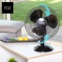 Taurus - Greco 16 Elegance Table Fan 40 W | Quiet | 3 Blades/40 cm Diameter | Oscillation System | Adjustable Tilt | Portable |