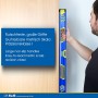 S&R Nivel de Burbuja de Aluminio - 60 cm - Magnético - 3 burbujas (horizontales/verticales / 45°) - Tapones antichoque -