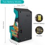 Retro Portable Console with 156 Games, Recreational Machine with 2.8 Inch Screen and TV Connection, Mini ACRade Machine with