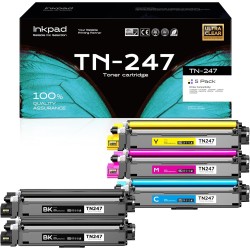 iNKPAD TN2420 Cartuchos de tóner Compatibles con Brother MFC-L2710DW L2750DW L2710DN L2730DW HL-L2310D L2350DW DCP-L2510D iNKPAD TN2420 Cartuchos de tóner Compatibles con Brother MFC-L2710DW L2750DW L2710DN L2730DW HL-L2310D L2350DW DCP-L2510D