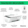 HP DeskJet 2820e 588K9B, Impresora multifunción de inyección de tinta A4 a color, Conexión Wi-Fi, Impresión a doble cara manual,