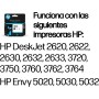 HP 304 N9K06AE, Negro, Cartucho de Tinta Original, compatible con impresoras de inyección de tinta HP DeskJet 2620, 2630, 3720,