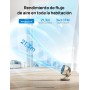 Dreo Smart Table Fan, 28 dB, Diameter 18 cm, 4 Speeds, 5 Modes, 12H Timer, 120° + 90° Oscillation, Remote and Voice Control,