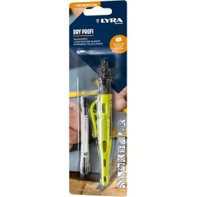Lyra Dry L4498104 - Marcador de perforaciones profundas, incluye sacapuntas y clip, + 3 minas de grafito universales en 2B, 2,8