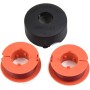 Juego de tapa y línea de carrete para recortadoras Bosch Pro Tap para modelos ART 23, ART 26, ART 30 Combitrim