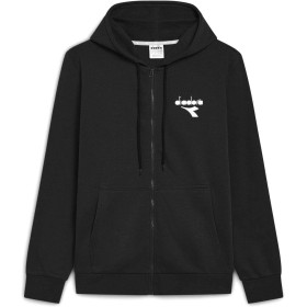 Diadora Hoodie FZ ESS. Deportes Sudadera con Capucha para Hombre