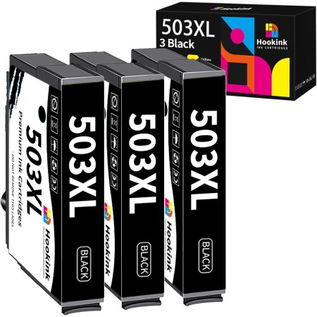 Hookink 603XL Cartuchos de Tinta Compatible para Tinta Epson 603XL 603 XL para XP-3100 XP-2100 XP-2150 XP-2155 XP-3150 XP-3105
