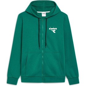 Diadora Hoodie FZ ESS. Deportes Sudadera con Capucha para Hombre