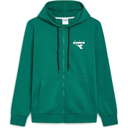 Diadora Hoodie FZ ESS. Deportes Sudadera con Capucha para Hombre