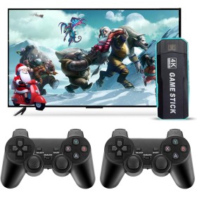 Retro Game Console.Mini Wireless USB HD Game Stick TV Game Console Built-in 38000 Games Treasure Video Game Console.Portable and
