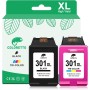 COLORETTO 301XL Cartuchos para HP 301 Cartuchos de Tinta para HP 301 XL DeskJet 1050 1510 2050 3055a 3050 3050a 2543 2510 2550