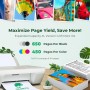 COLORETTO 301XL Cartuchos para HP 301 Cartuchos de Tinta para HP 301 XL DeskJet 1050 1510 2050 3055a 3050 3050a 2543 2510 2550