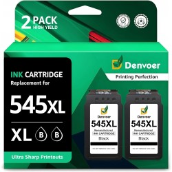 Denvoer PG-545XL CL-546XL Cartuchos de Tinta Remanufacturado para Canon 545 546 XL para Pixma TS3350 TS3150 TS3450 TS3351 Denvoer PG-545XL CL-546XL Cartuchos de Tinta Remanufacturado para Canon 545 546 XL para Pixma TS3350 TS3150 TS3450 TS3351