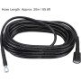 Manguera de Lavadora de Alta Presión, Manguera de Energía de Goma Flexible para Carros RVS Dubks RVS, Fit Universal (20m)