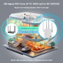 Repetidor WiFi, Amplificador Señal WiFi 1200Mbps Extensor WiFi Doble Banda 5 GHz y 2.4 GHz, WiFi Amplifier Repetidor con Puerto
